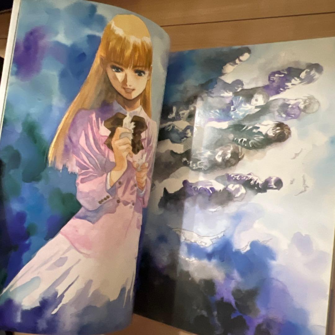 【初版 絶版 帯付き】美樹本晴彦　画集　ガンダム into the sky