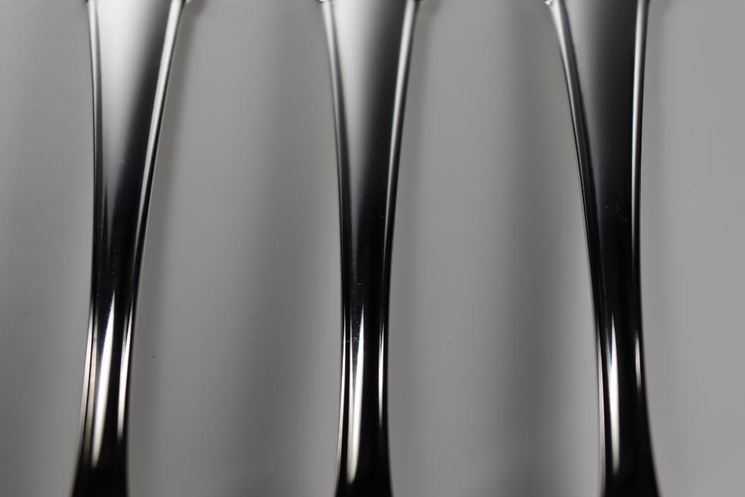 ジョージ・ジェンセン■スターリング製ケーキフォーク3本セット■純正箱・収納袋付き