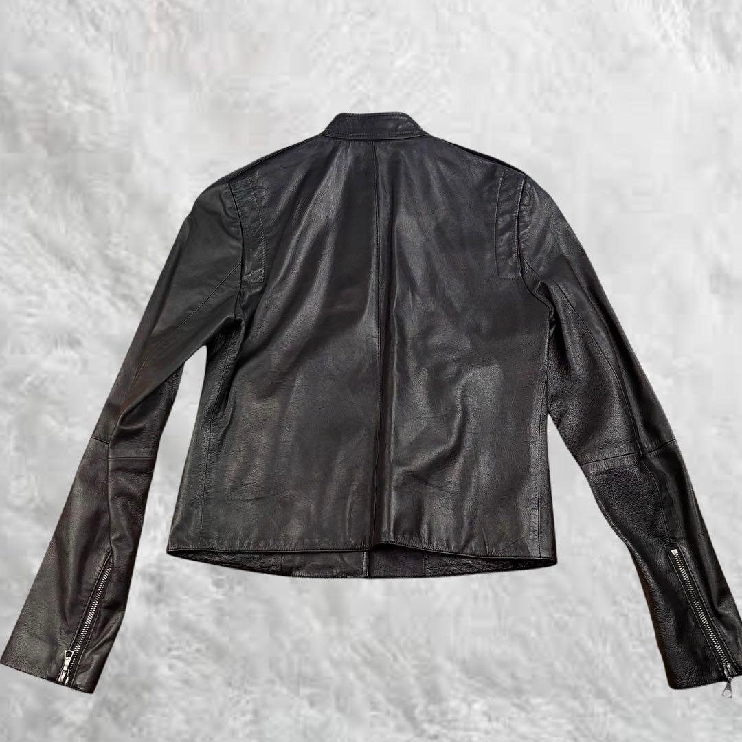 いまちゃん77 787-9セオリー 羊革 シングル レザージャケット