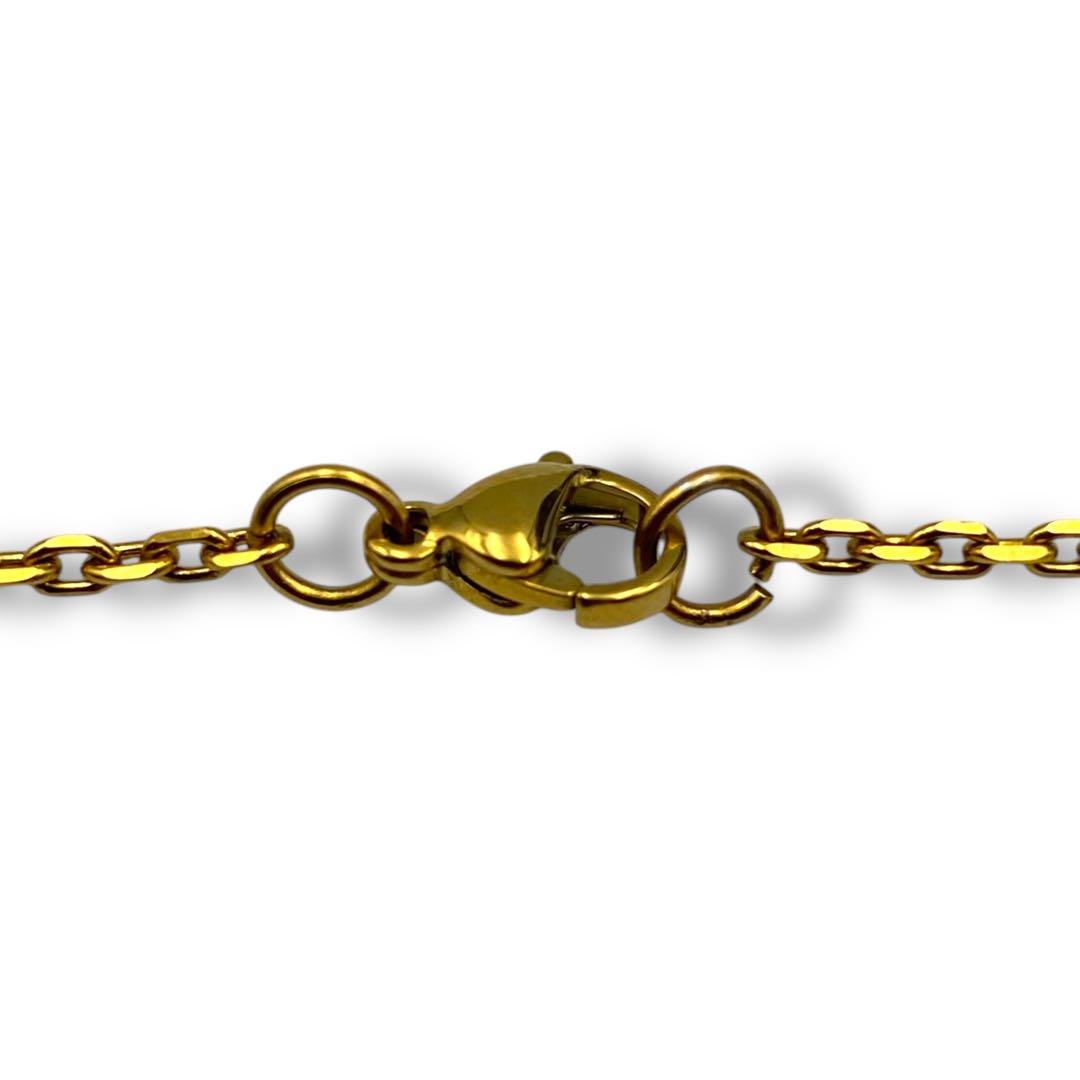 美品 Dior クリスチャンディオール ネックレス CDロゴ ヴィンテージ 金