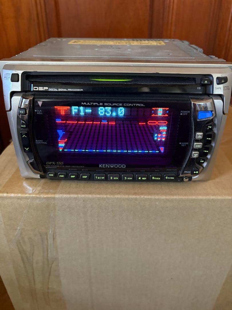 KENWOOD DPX-550 カーオーディオ イコライザー