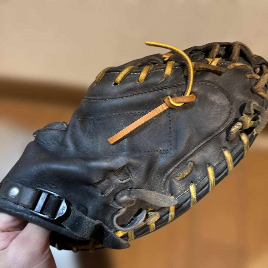 シュアプレイ(SP) 黒　硬式用キャッチャーミット