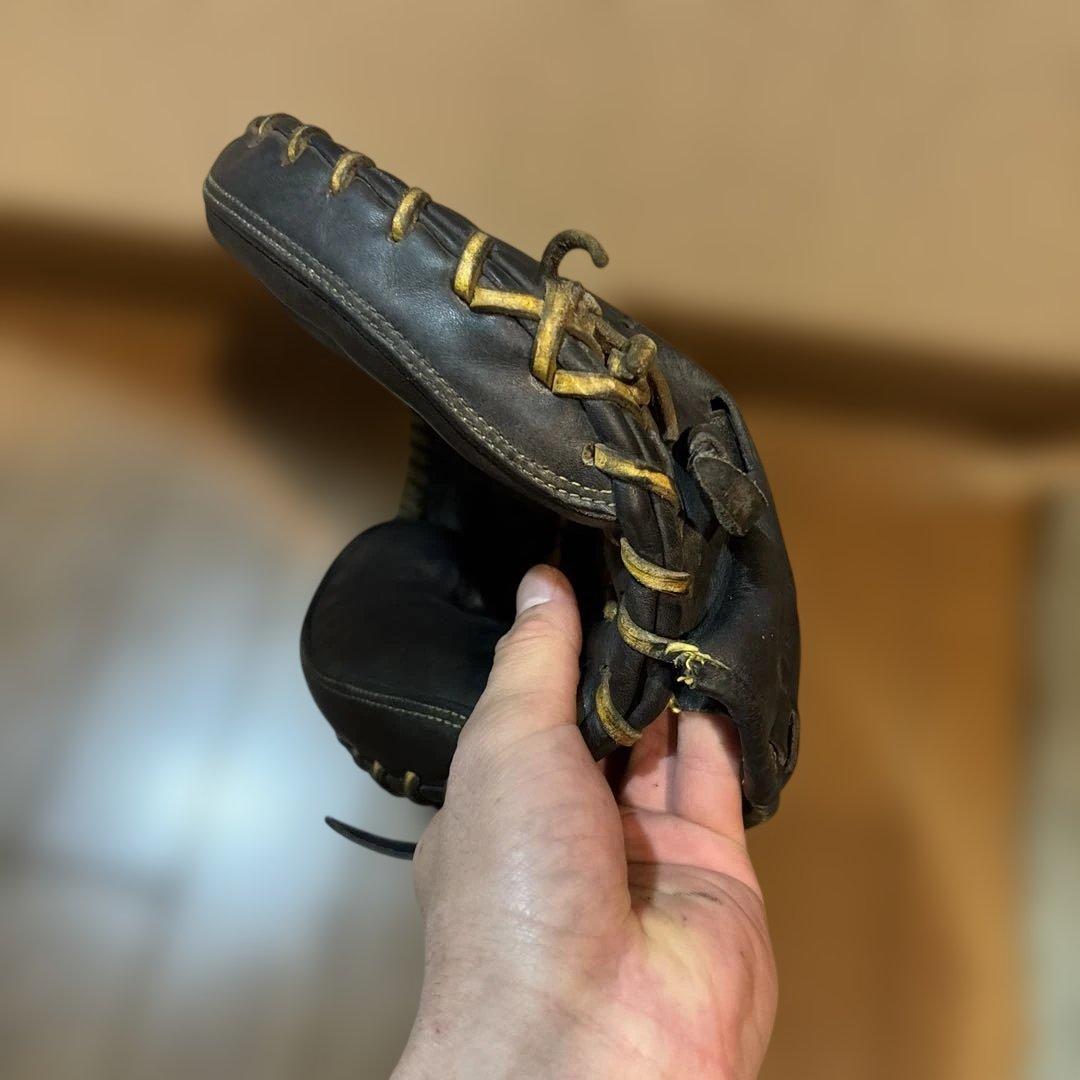 シュアプレイ(SP) 黒　硬式用キャッチャーミット