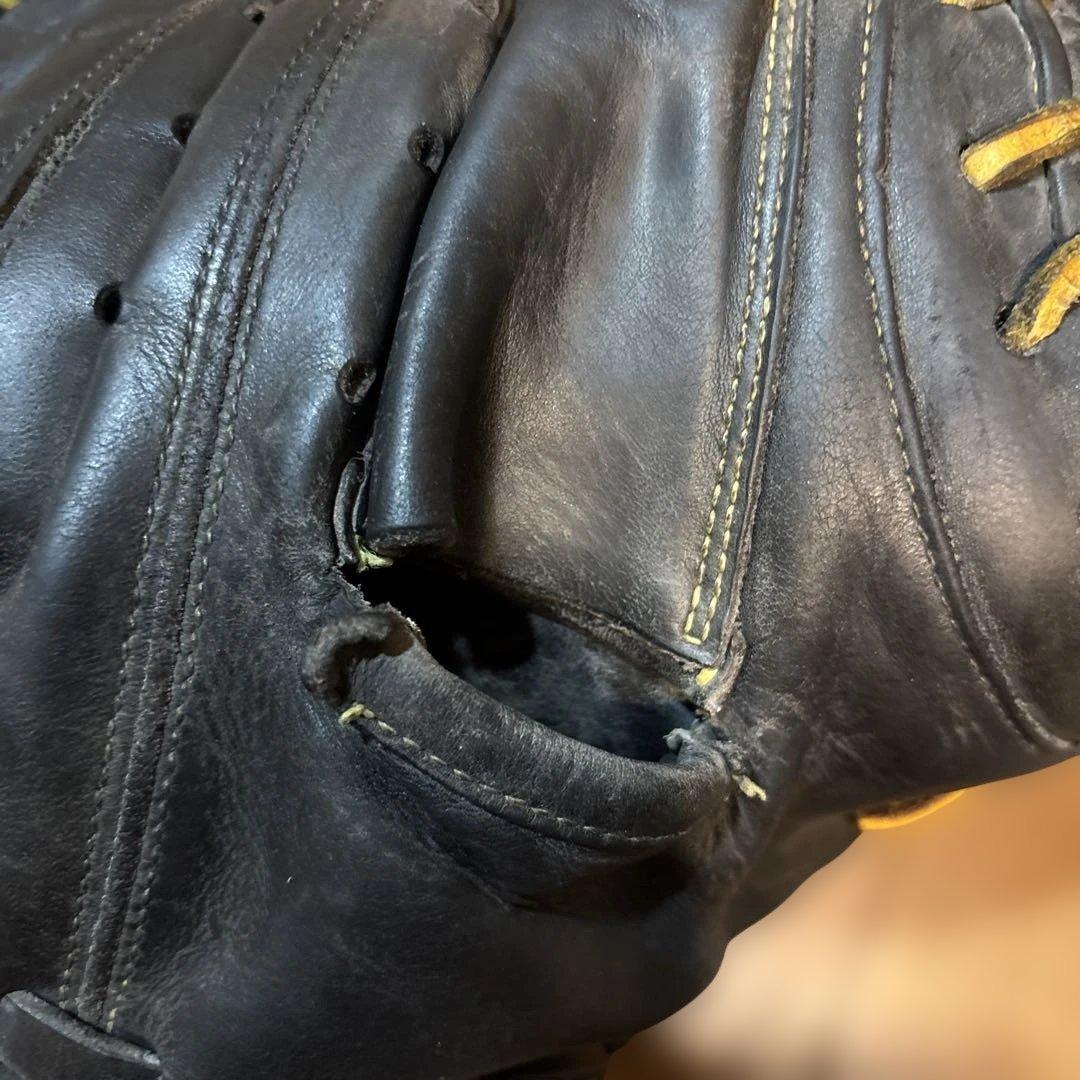 シュアプレイ(SP) 黒　硬式用キャッチャーミット