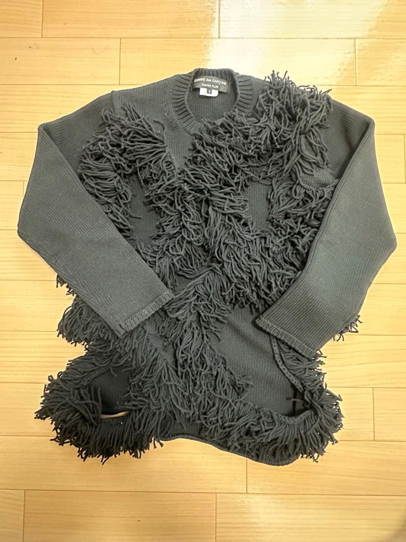 COMME des GARCONS HOMME PLUS 23awフリンジニット