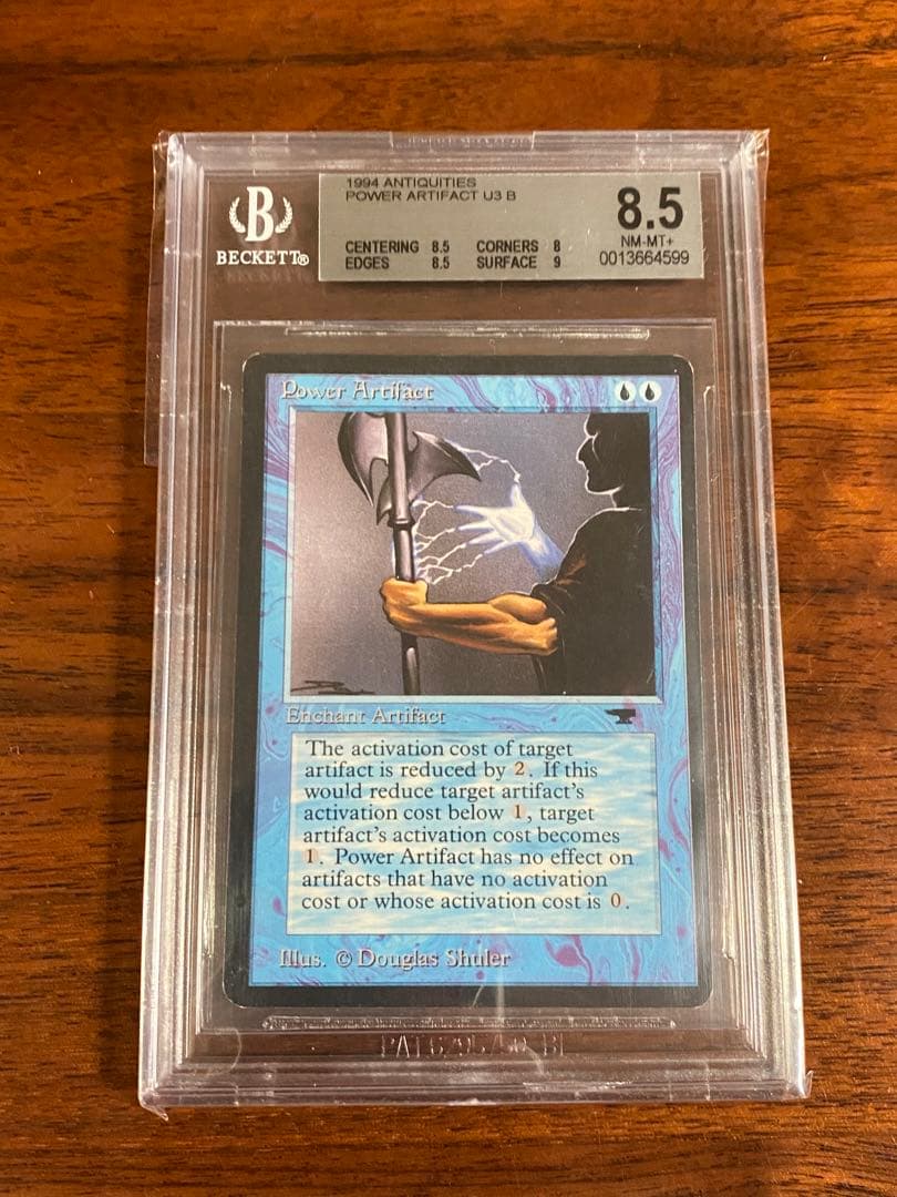 Power Artifact 鑑定品　BGS NM＋8.5