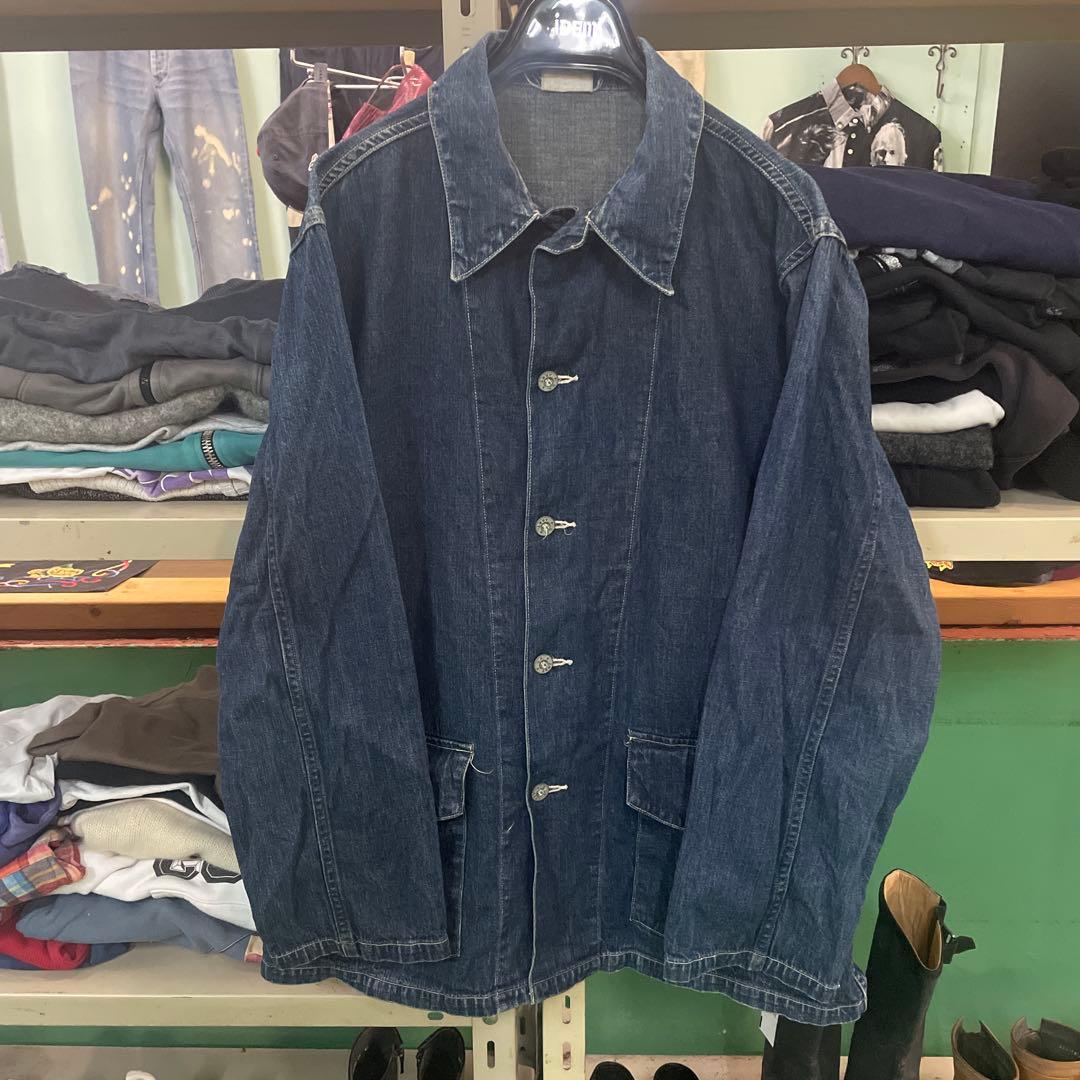 40s 復刻 バズリクソンズ デニム カバーオール 大戦モデル レプリカarmy