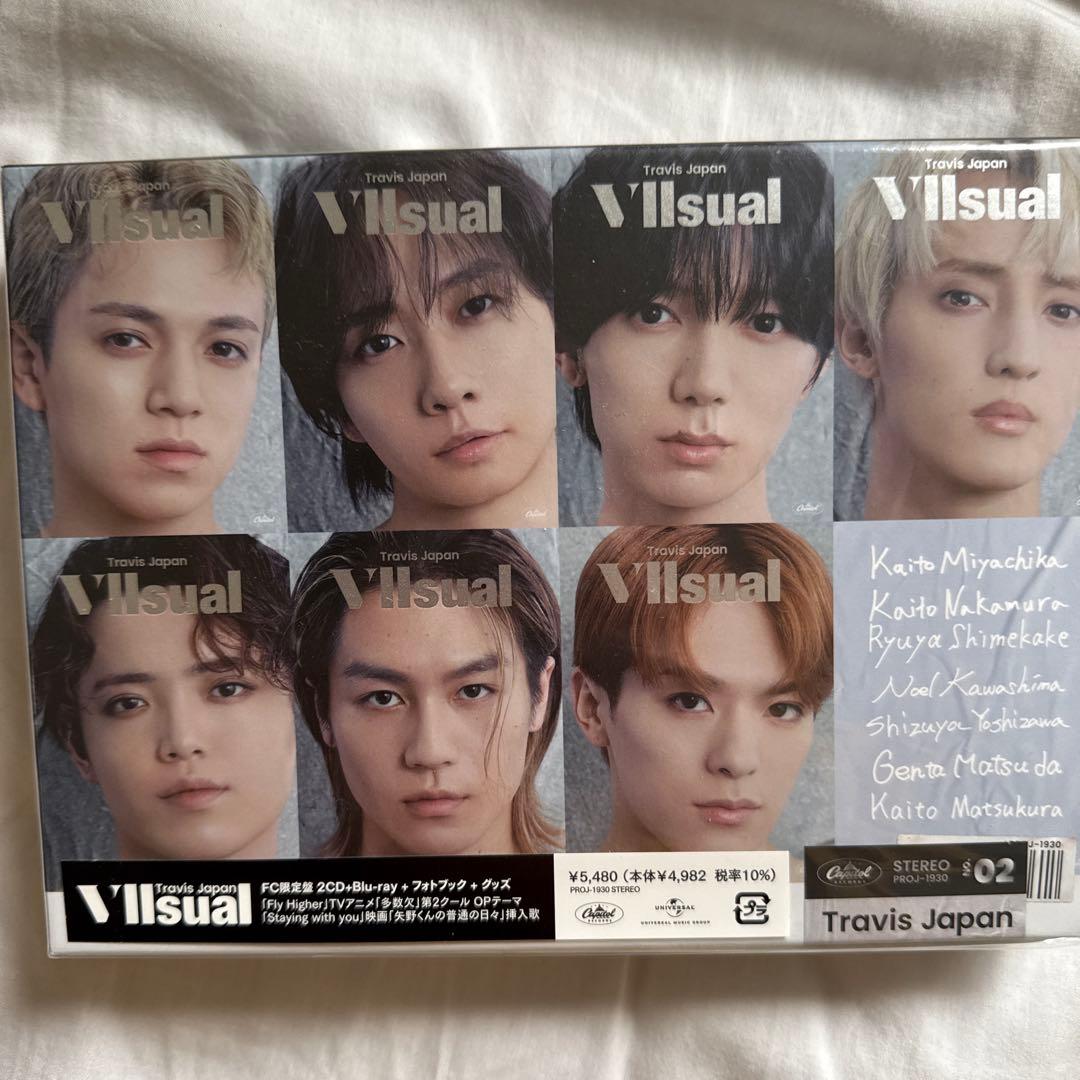 VIIsual Blu-ray FC盤/Travis Japan