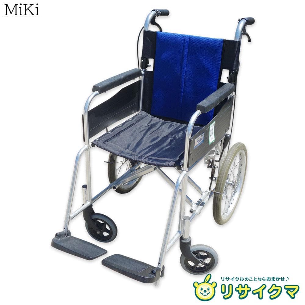 K▼ミキ 車椅子 車いす 介助型 BAL-2 (38668)