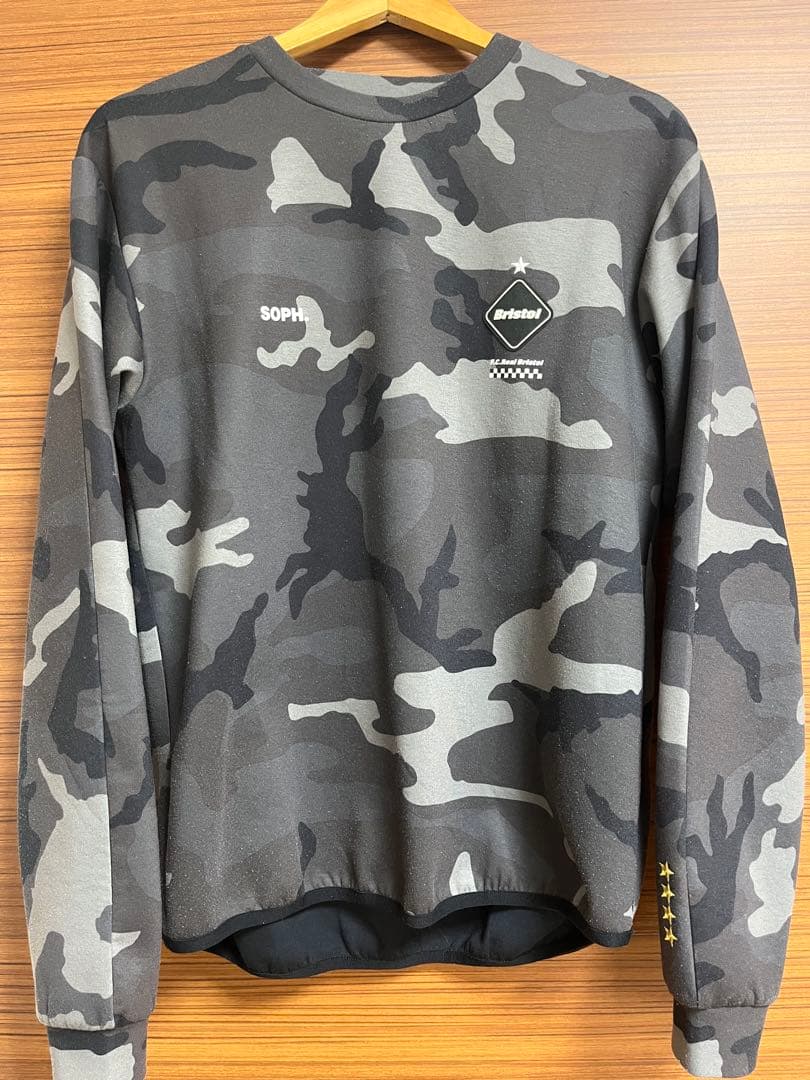F.C. Real Bristol ブリストル 迷彩柄スウェットシャツ M