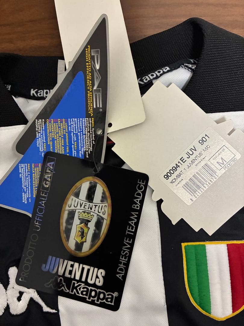 デル・ピエロ　ユベントスユニフォーム　貴重新品タグ付き　値下げ