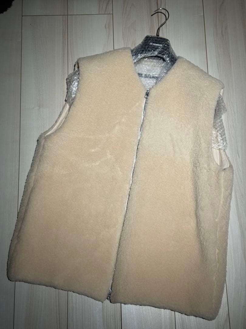 JIL SANDER　ベスト ベージュ