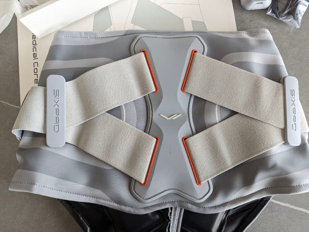 SIXPAD メディカルコア Lサイズ バンテリン加圧腰サポーターのおまけ付き