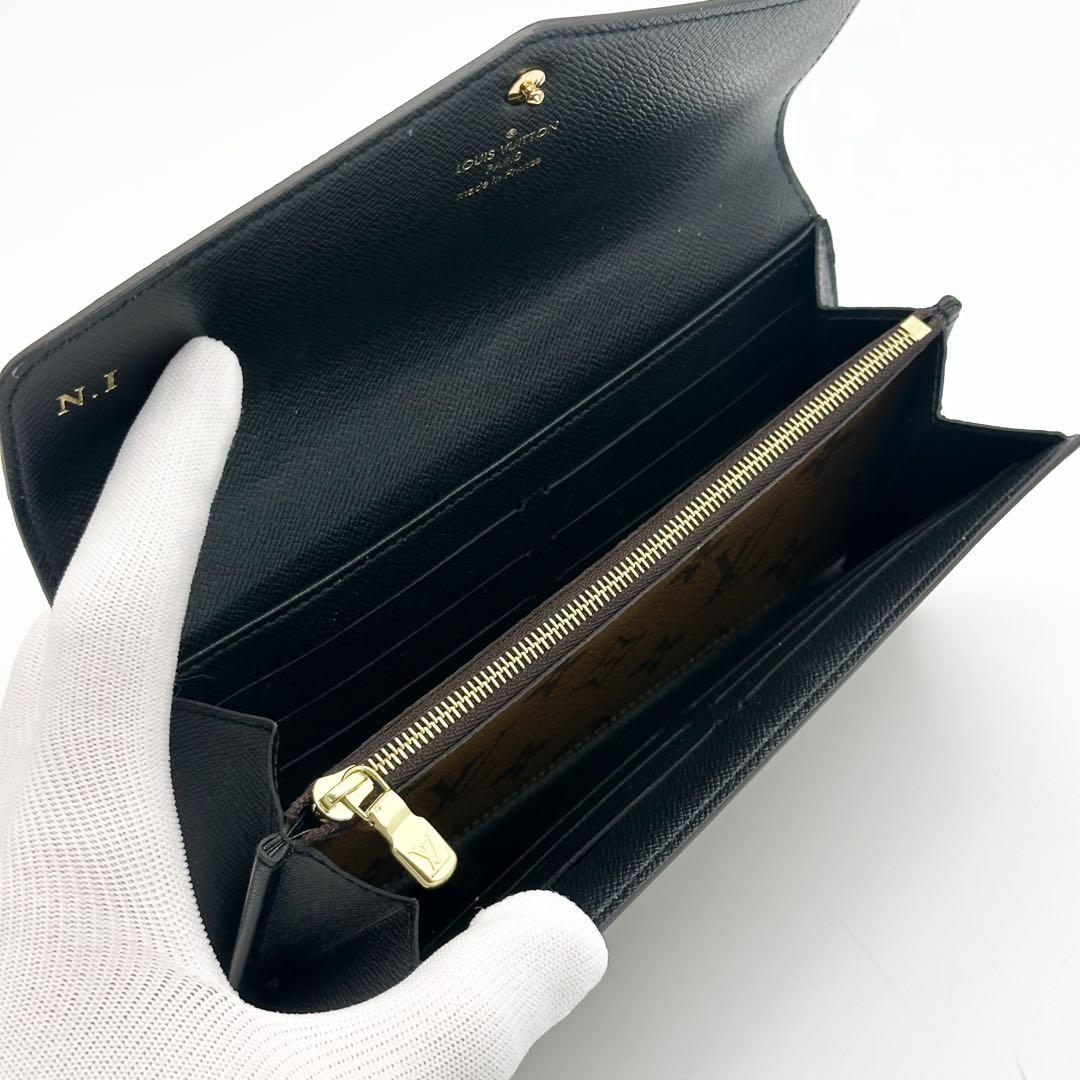 ルイヴィトン ポルトフォイユ サラ ジャイアント リバース モノグラム 二つ折り