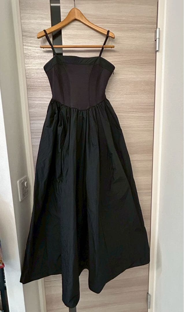 美品 メゾンスペシャル パフィーボレロセットチェックボリュームワンピース S