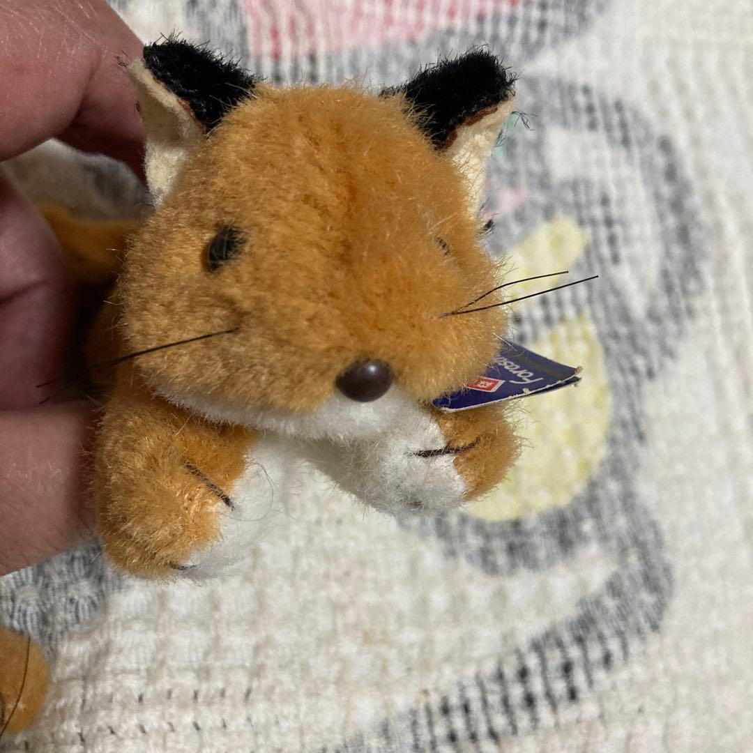 ファースト社 ヴィンテージ 森の小さな仲間達　キツネ　ぬいぐるみ　2コセット