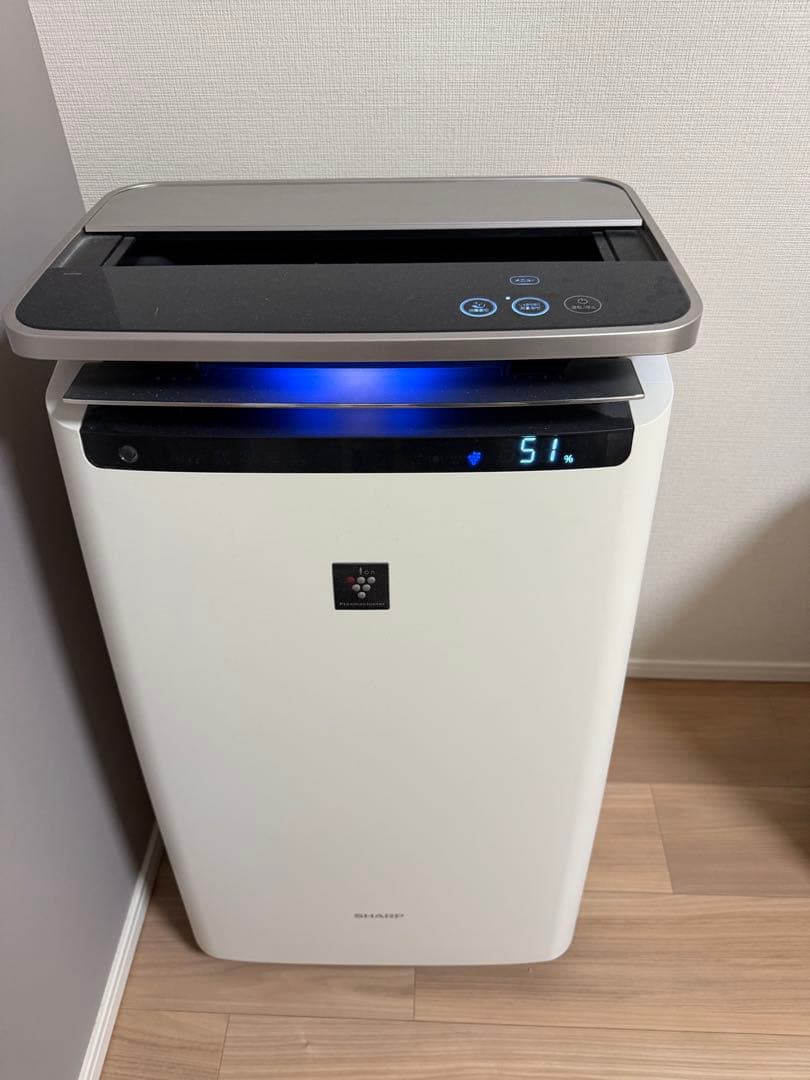 加湿空気清浄機SHARP KI-HP100-W ホワイトプラズマクラスター