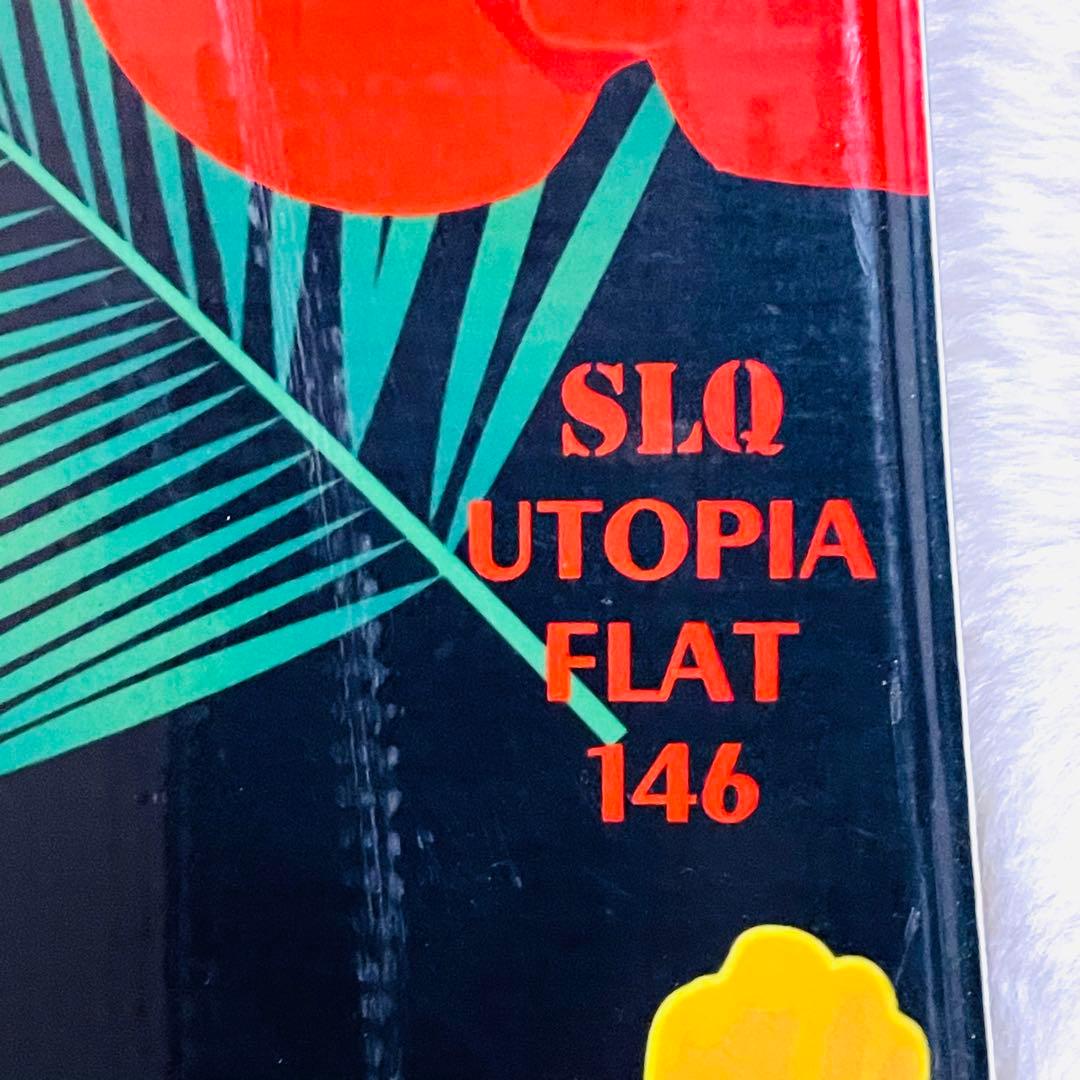 【未使用に近い】SLQ146cm FLUX(M)スノーボードビンディングセット