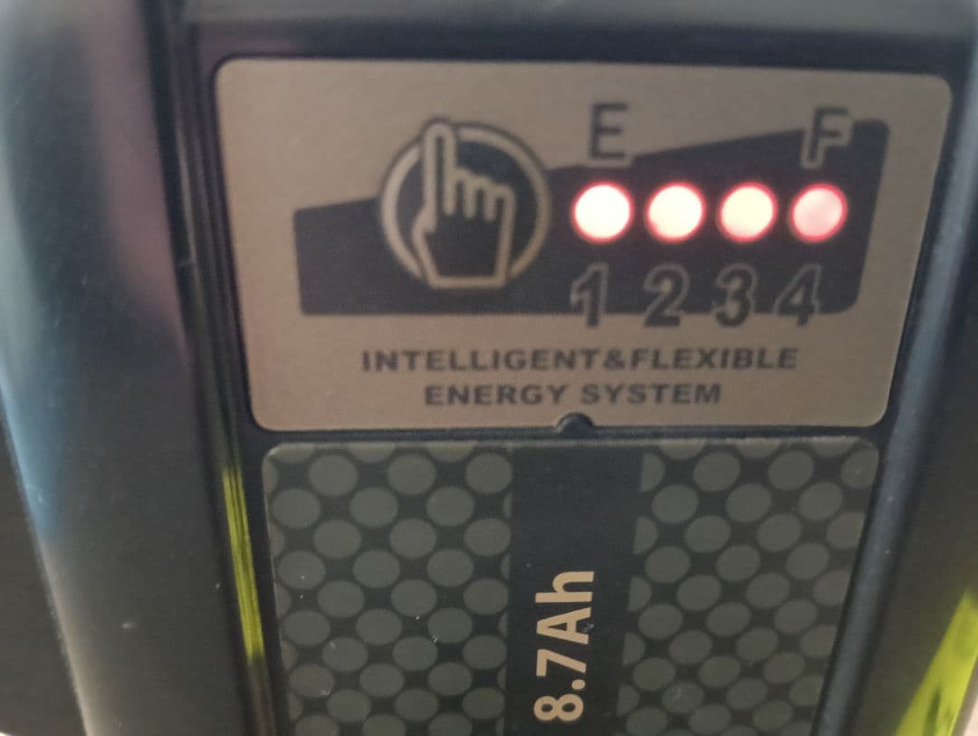 YAMAHA(ヤマハ)リチウムイオンバッテリー8.7Ah 　商品説明必読