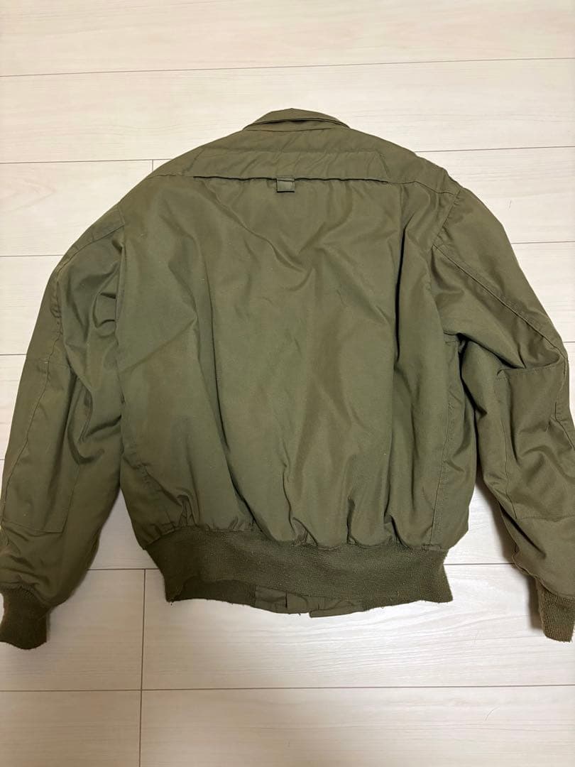 80s ALPHA INDUSTRIES cvc タンカースジャケット L