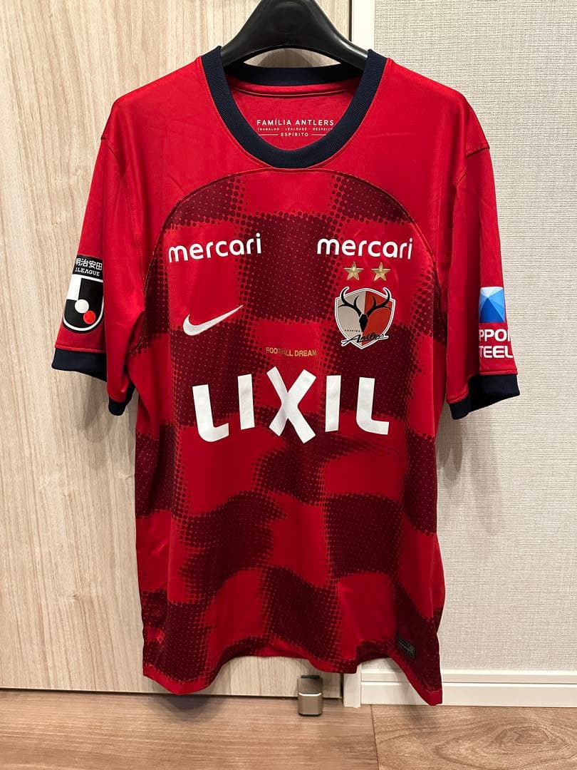 鹿島アントラーズ　 2024シーズンNIKEホームユニフォーム 知念慶