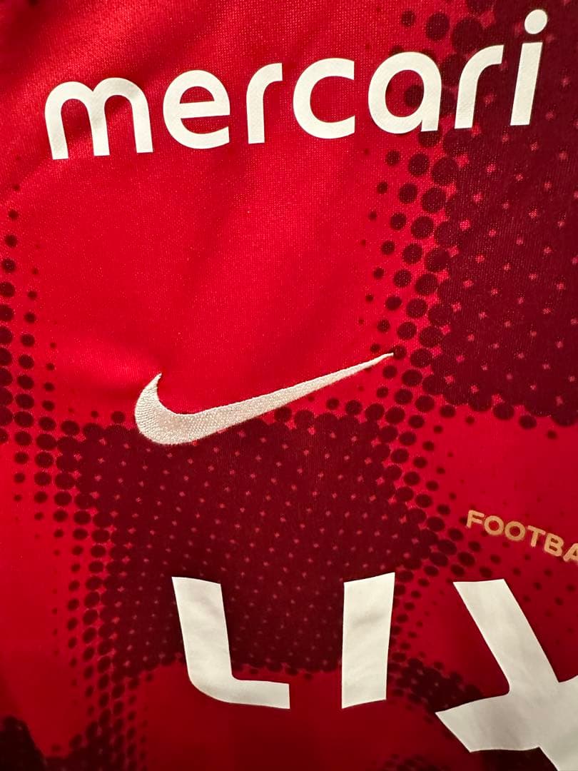 鹿島アントラーズ　 2024シーズンNIKEホームユニフォーム 知念慶