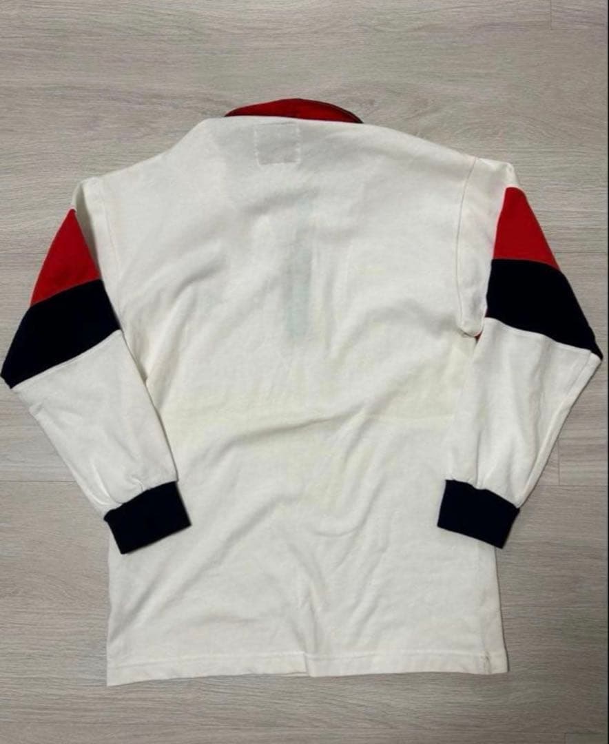ビンテージ cotton ラグビーイングランド代表ユニフォーム Red Rose