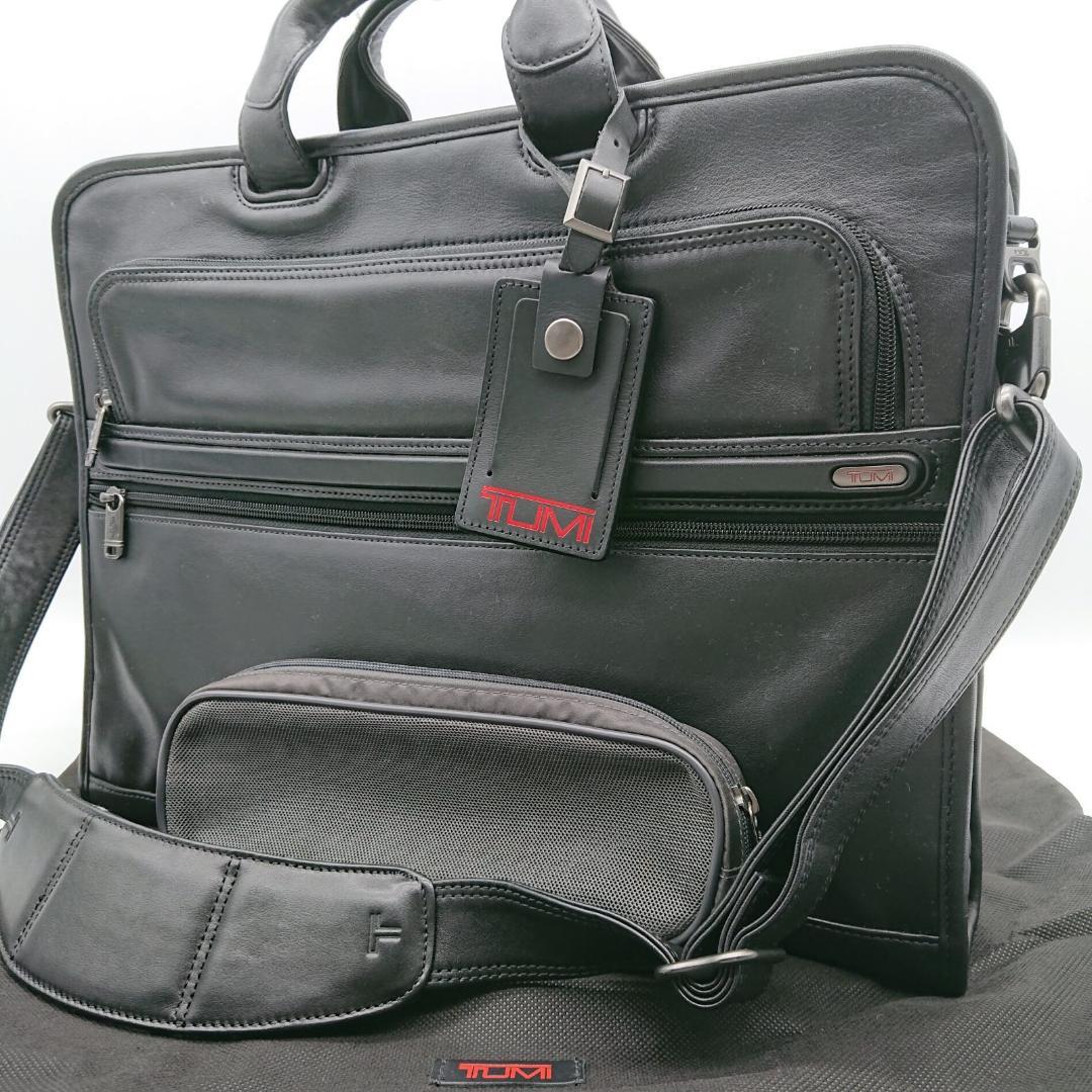 TUMI 2way ブリーフケース アルファスリムラージスクリーン ブラック