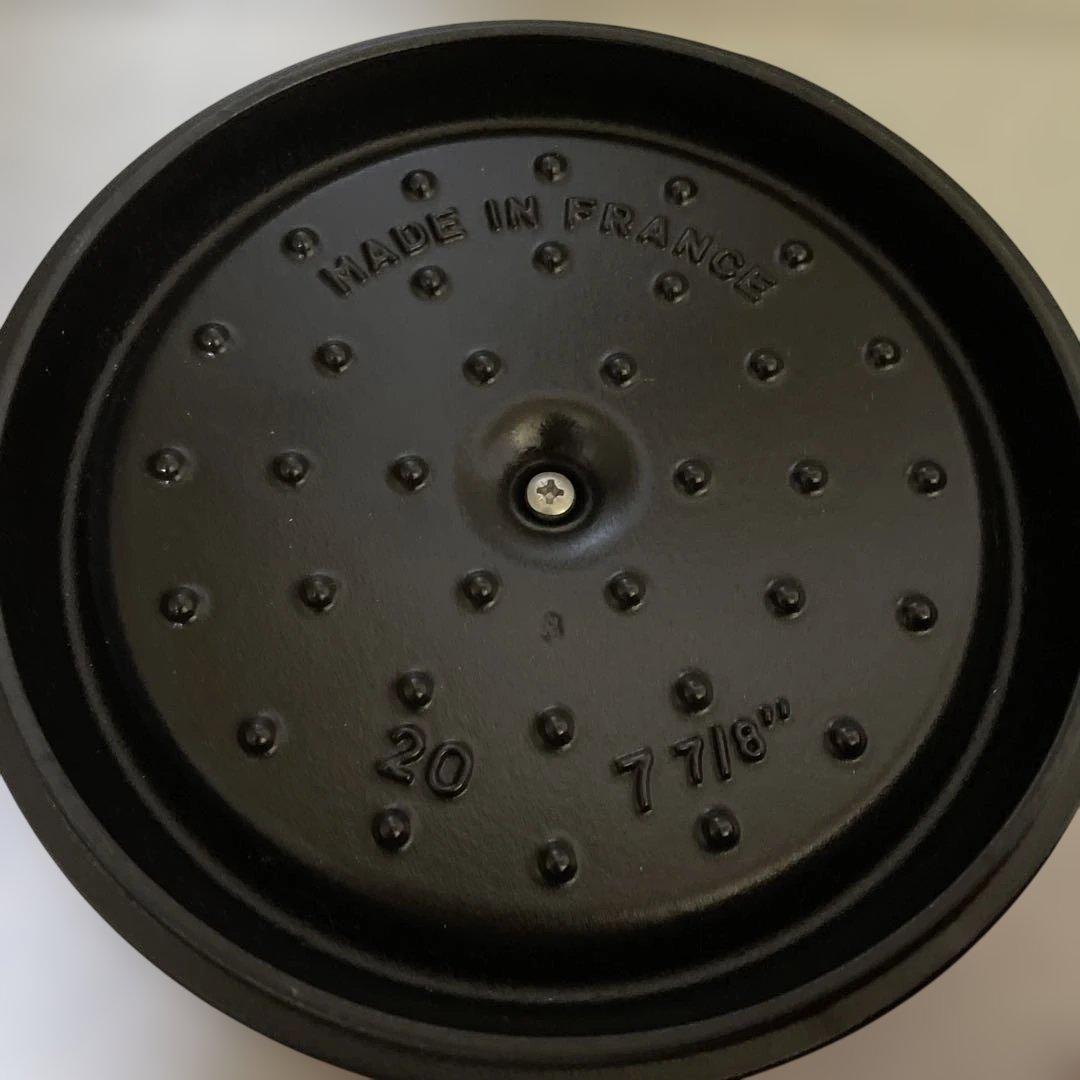 新品 ストウブ ピコ ココット ラウンド チェリー 20cm