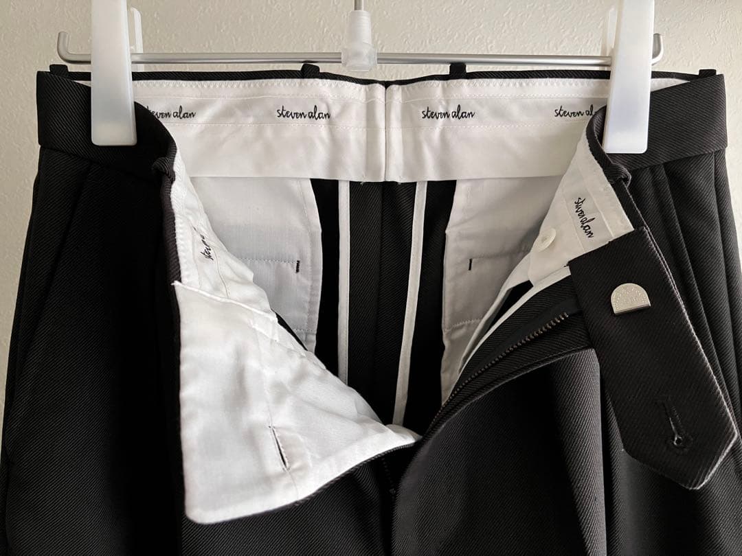 steven alan ヴィンテージツイル インツープリーツ ドレストラウザーズ