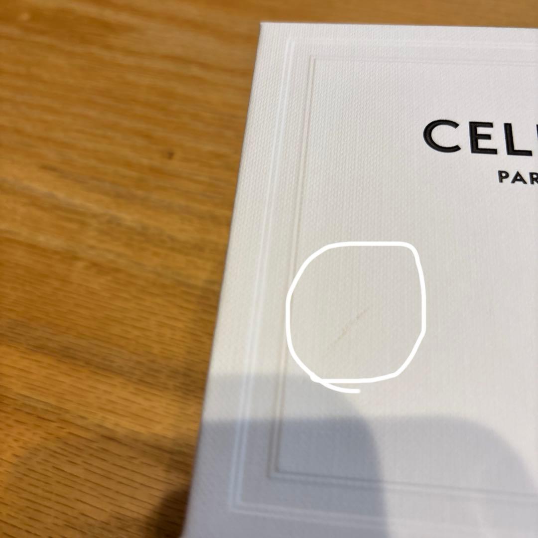 CELINE ラージヘアクロー アセテート ダークハバナ