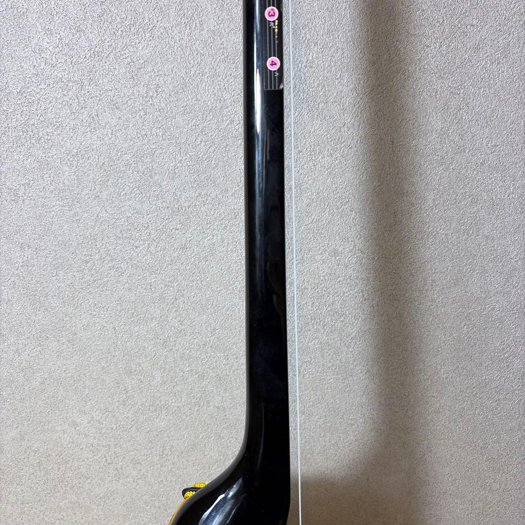 【極美品】沖縄三線　三線　人工皮　ケース付き　初心者　入門セット