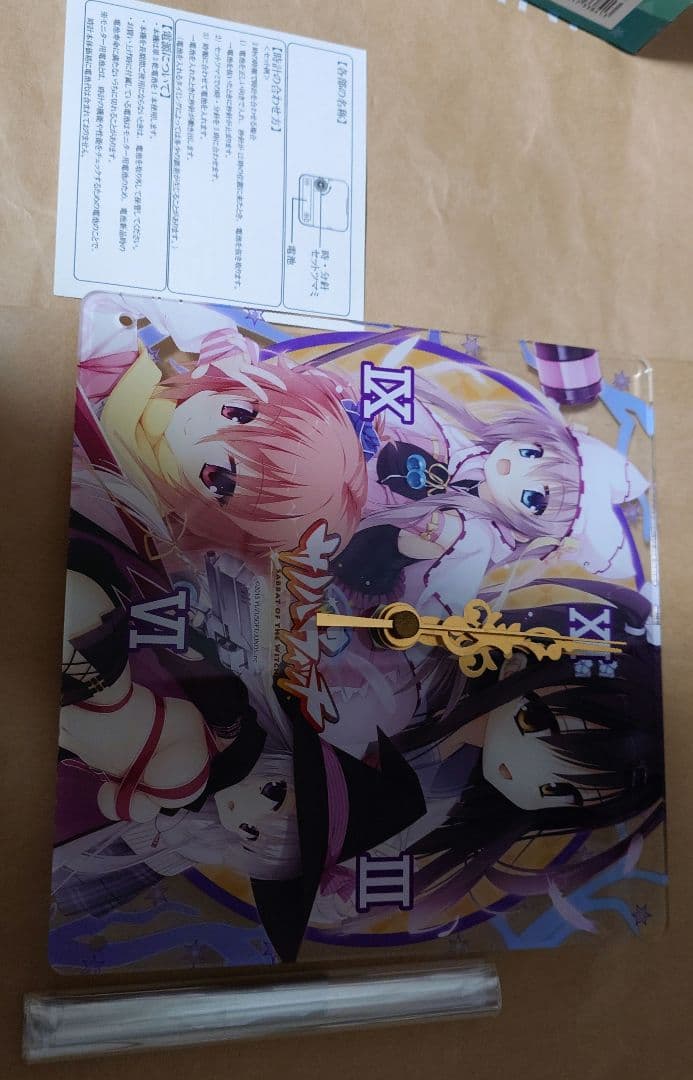 サノバウィッチ 椎葉 紬 フィギュア　アクリルプレート　アクリルクロック