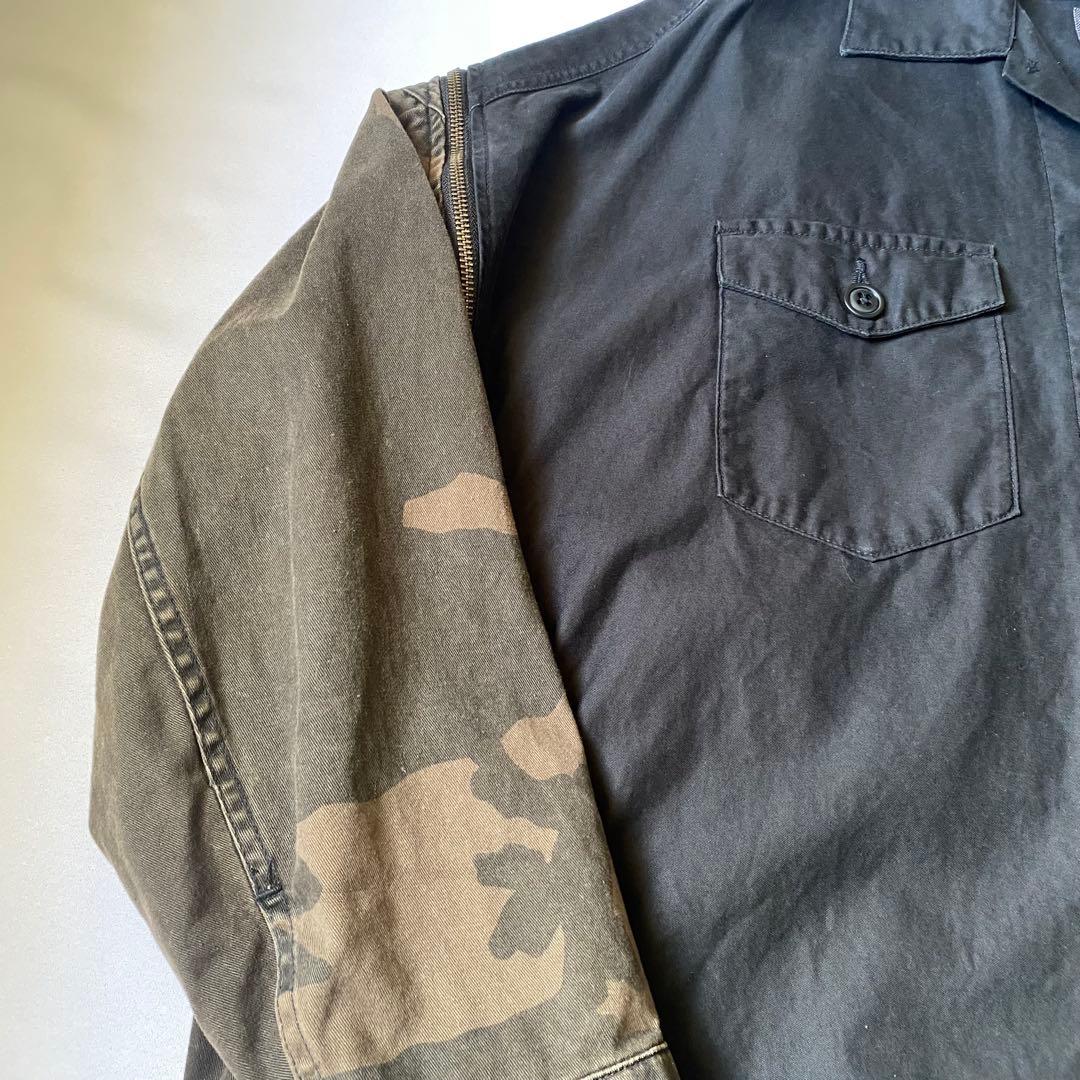 ち*み様 FACETASM ZIPPER ARMY SHIRT JACKET
