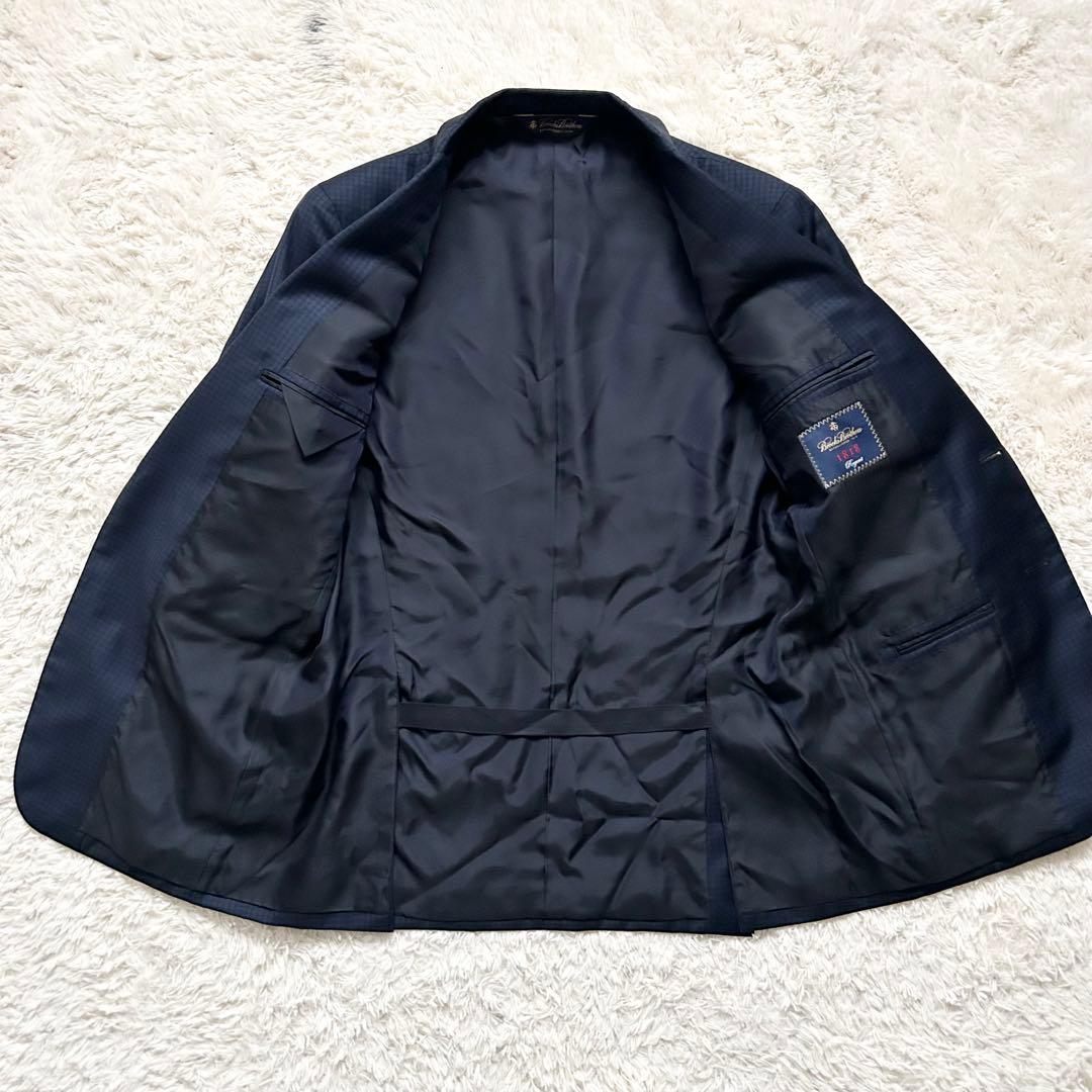 ✨美品✨ブルックスブラザーズ　セットアップ　スーツ　スリーピース　ネイビー