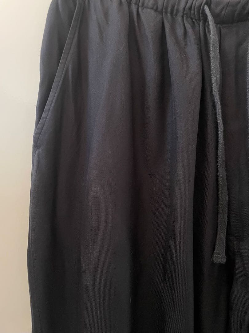 COMOLI シルクネルスキッパーシャツ シルクネルドローストリングパンツ 3