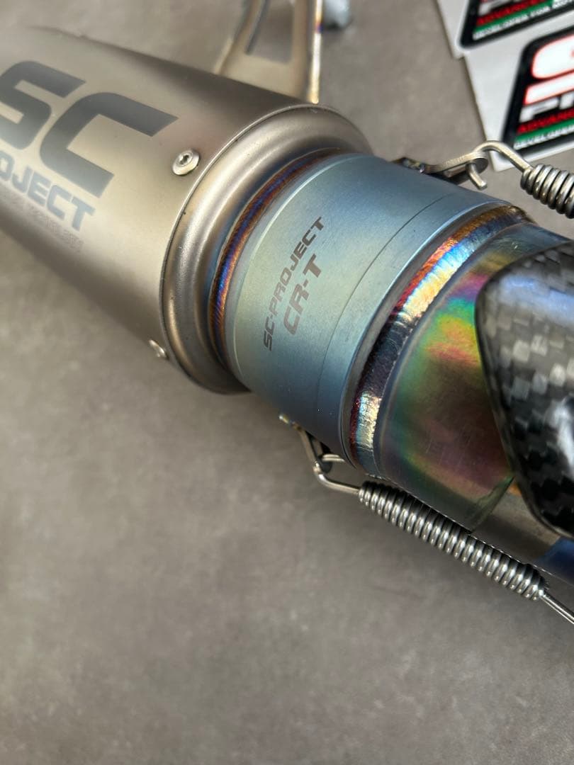 SUZUKI GSX-R1000R SCスリップオンマフラー