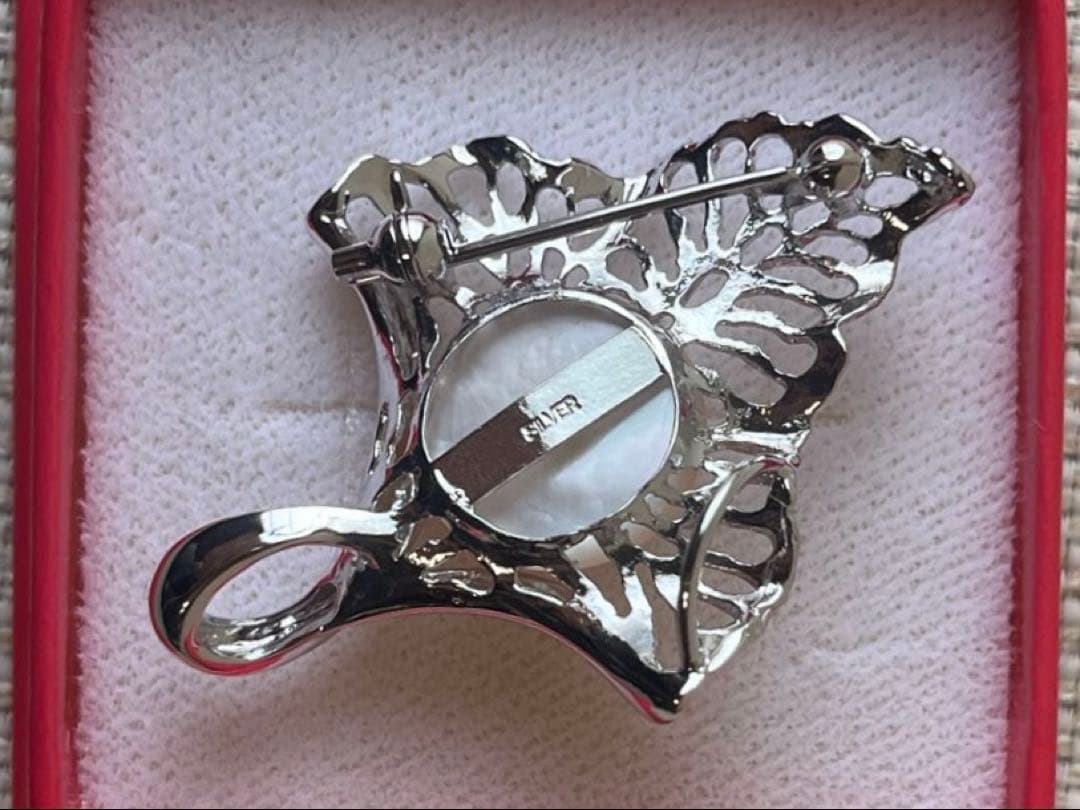 【美品・希少】TASAKI 田崎真珠 マベパール 13mmブローチ