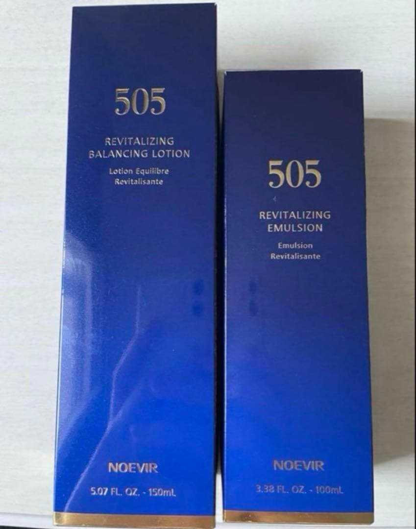 ノエビア505薬用スキンローション、薬用ミルクローション