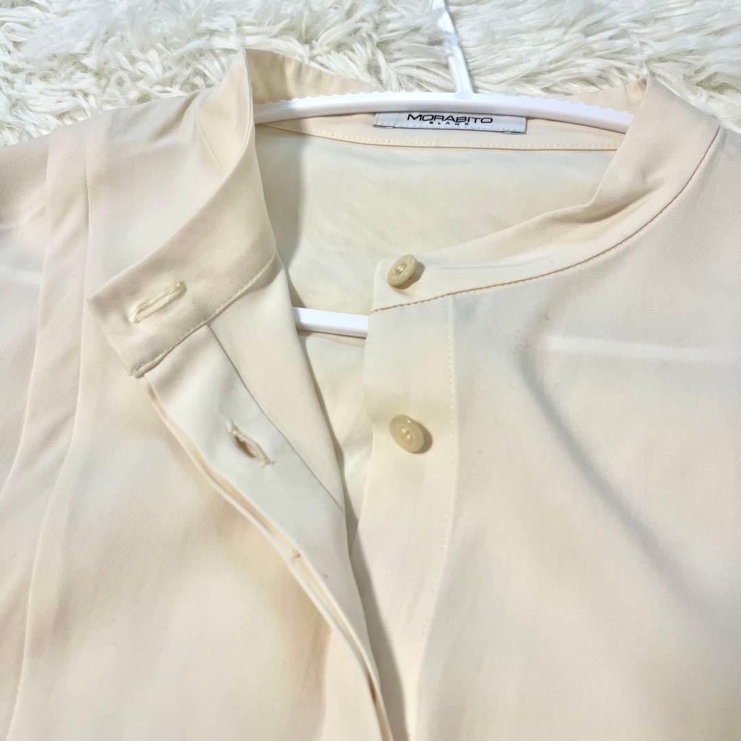 MORABITO BLANK モラビト　ブラウス　チュニック　キュプラ　38