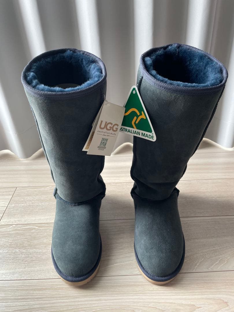 UGG オーストラリア製 Classic Tall IIブルー ロングブーツ