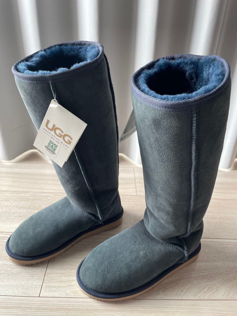 UGG オーストラリア製 Classic Tall IIブルー ロングブーツ