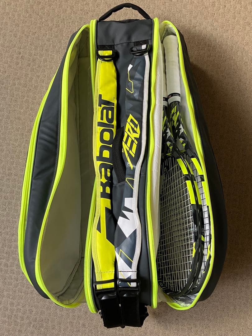バボラ　ピュアアエロチーム2本　ラケットバックセット