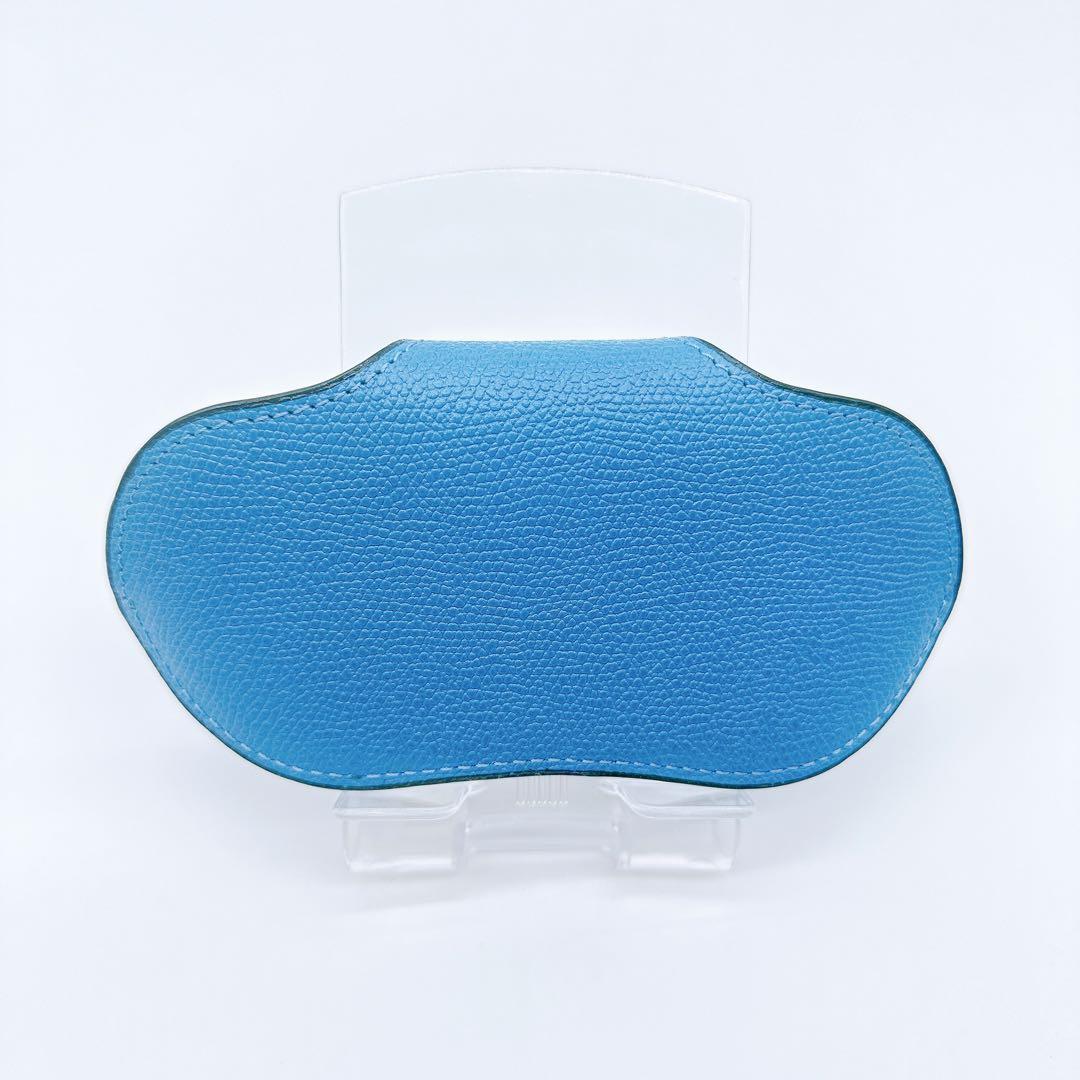 美品☆Valextraヴァレクストラ メガネケース 青色☆B83