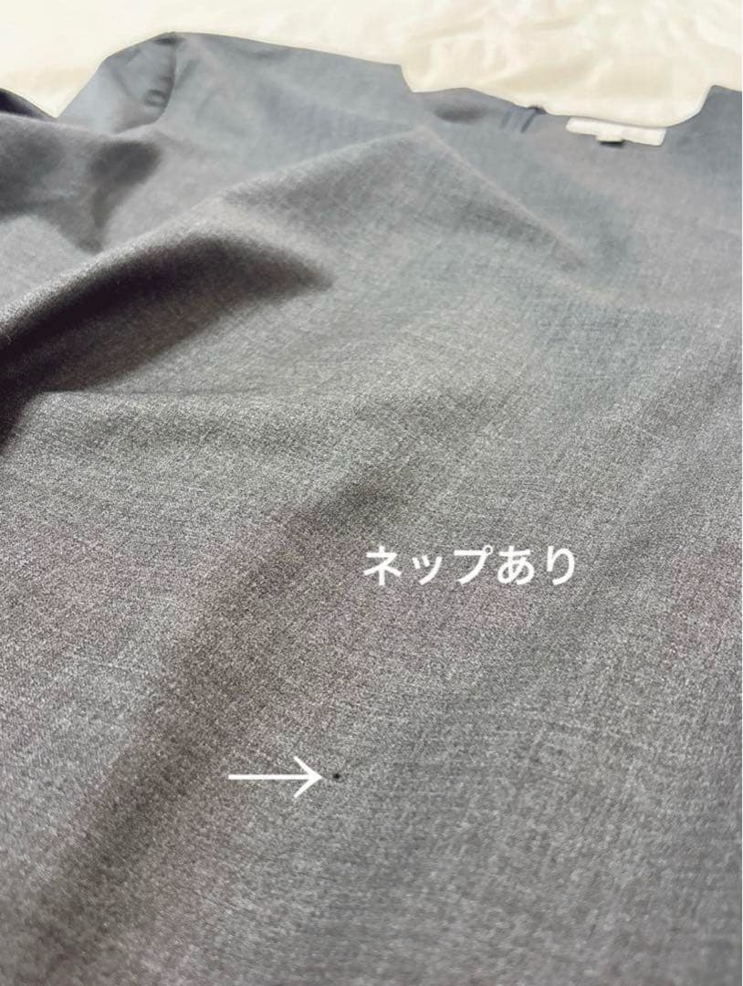 極美品✨【Ｒ by高橋リタ】ヘムライン バルーンヘム フレアブラウス