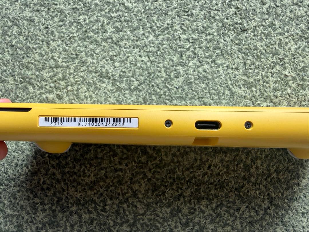 Nintendo Switch Lite イエロー 充電器&ケース付