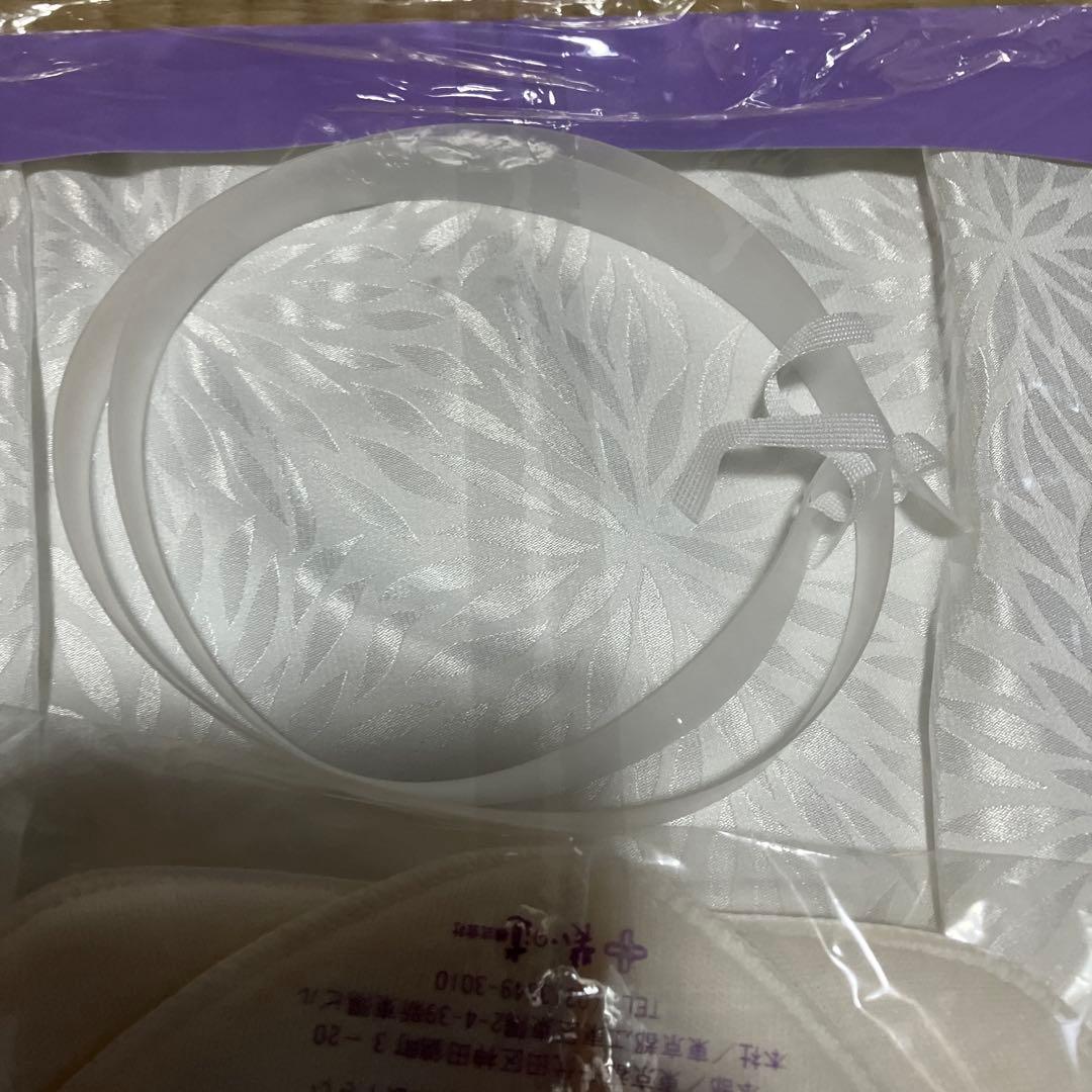 新品保管品　装道美容ランジェリー　L 小衿芯付き　補正パッド付き