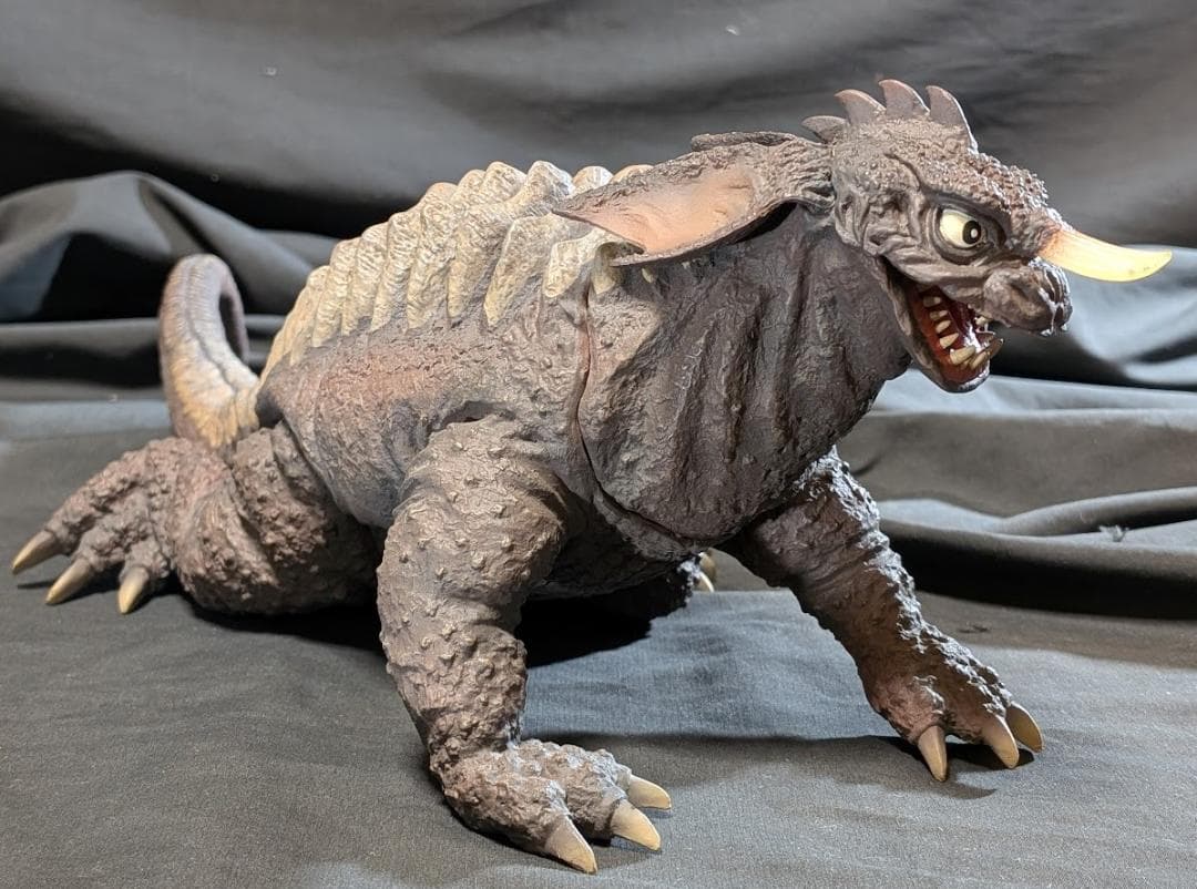 バラゴン「フランケンシュタイン対地底怪獣」登場怪獣（エクスプラス）ソフビ