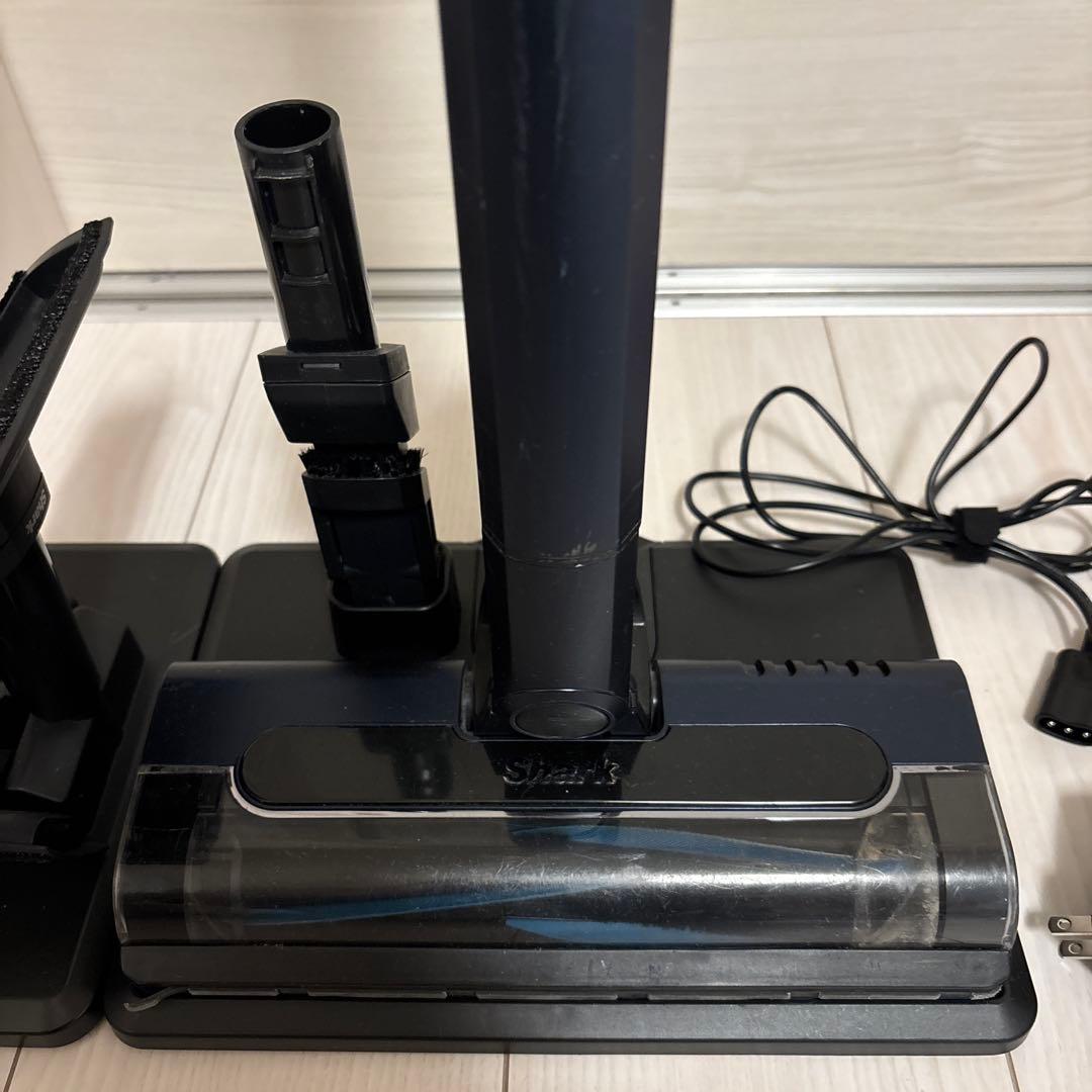 Shark スティッククリーナー 本体 ダークブルー　CS401J