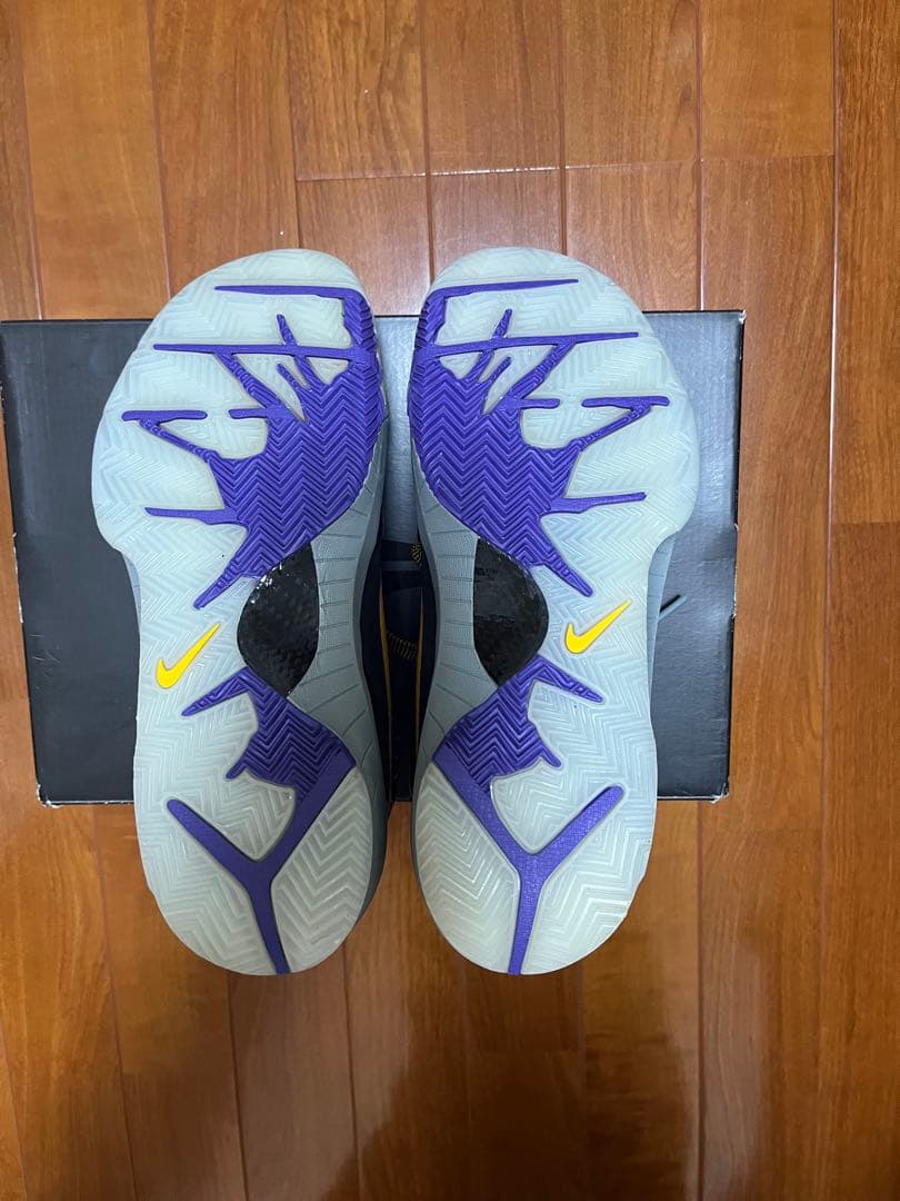 シューズ(男性用) NIKE Kobe4 protro Black/Del Sol